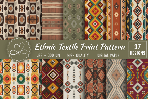 Ethnic Textile Print Seamless Pattern: A Strategic Design Tool for Creative and Business Success