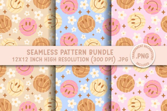 Explore the Magic of Smile Conchas Seamless Pattern for Your Creative Projects