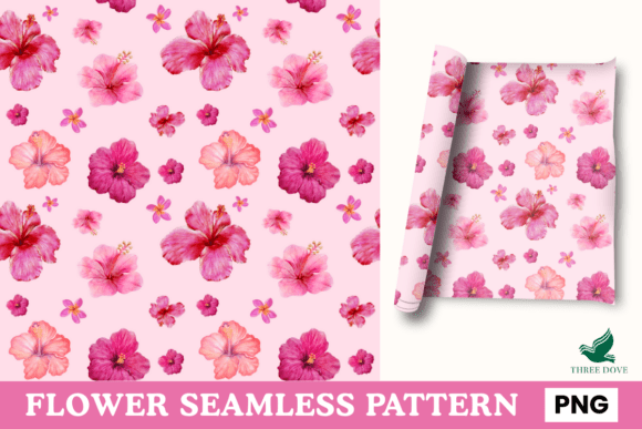 Flower Seamless Pattern - 10: A Versatile Digital Resource for Creative Projects